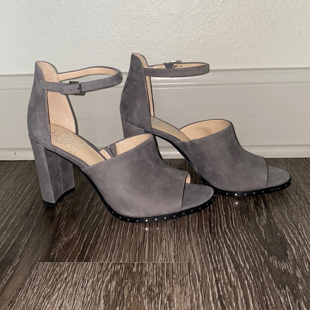 Vince Camuto suede heels